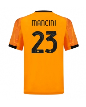 AS Roma Gianluca Mancini #23 Maglia Gara Trasferta Repliche 2025-26 Maniche Corte